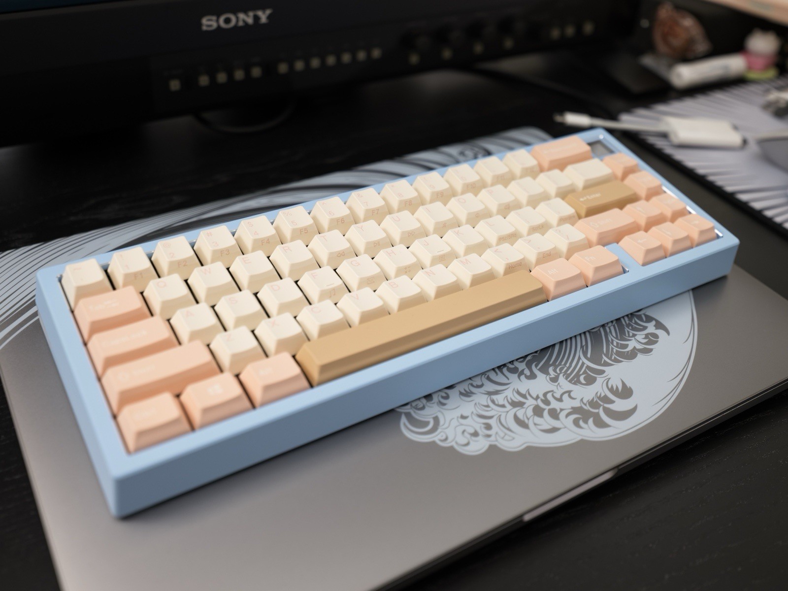 Custom Built Zoom 65 V3 Mechanical Gaming Keyboard with RGB LED