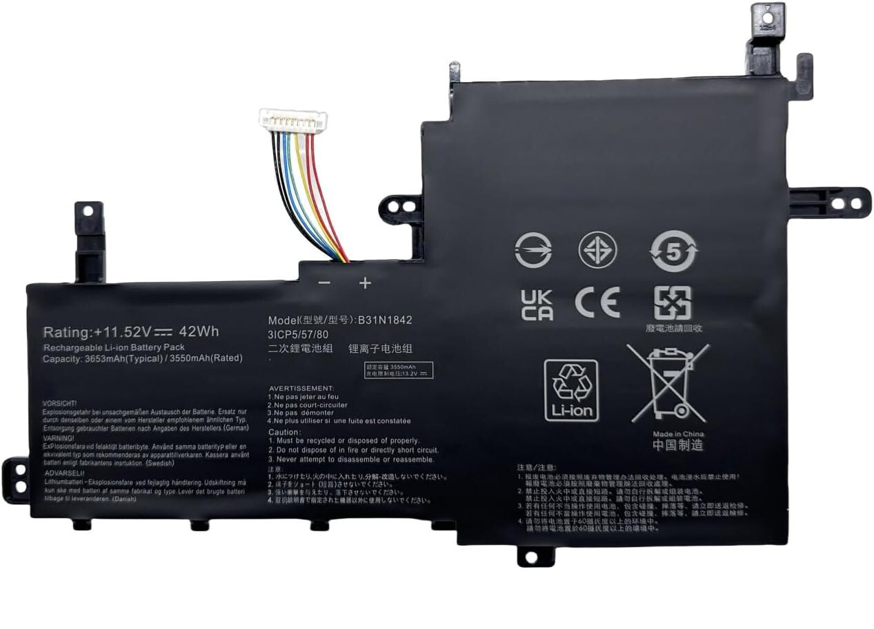 42Wh B31N1842 Battery for ASUS VivoBook S15 V531FA S5500F V5050EA