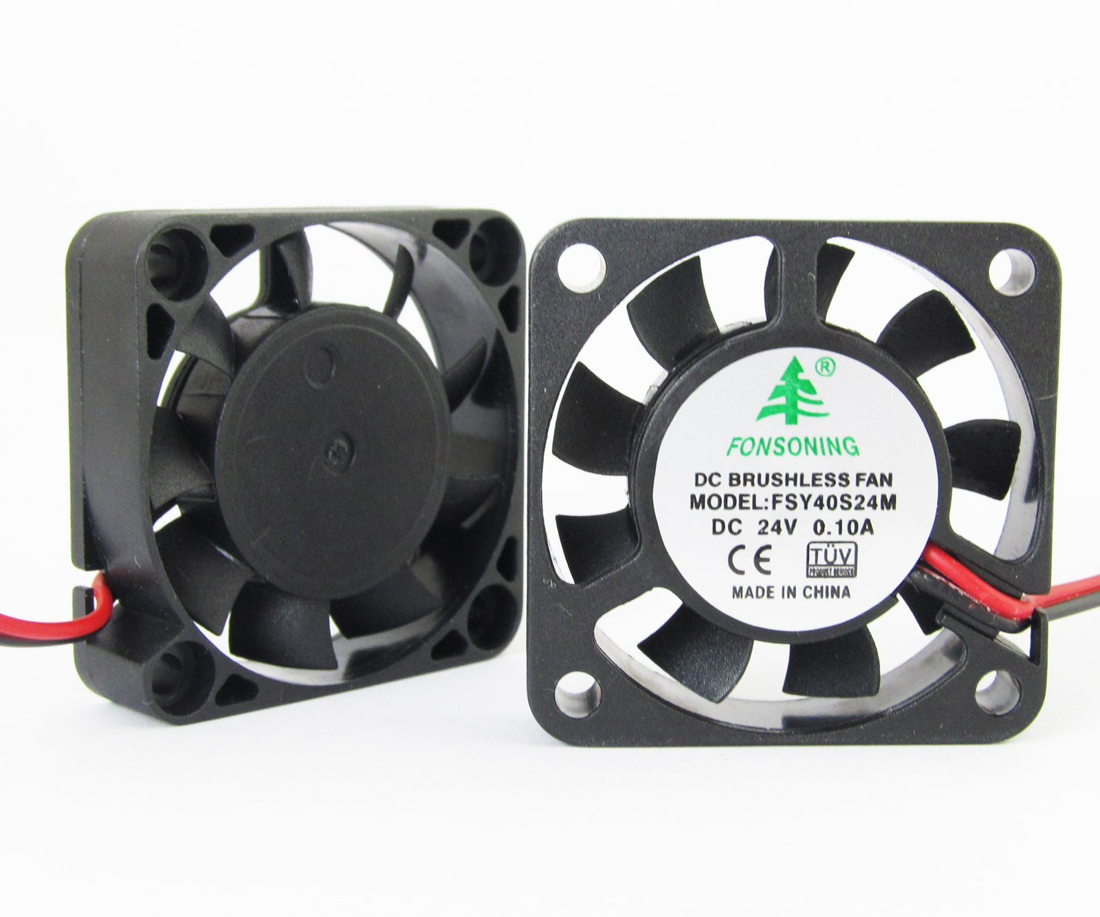24V 40mm x 40mm x 10mm 4010 DC Brushless Cooling Fan 2 pin 2.54 Connector New