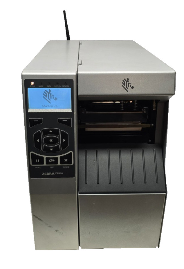 Zebra ZT510 Industrial Thermal Transfer Label Printer ZT51042-T010000Z Tested