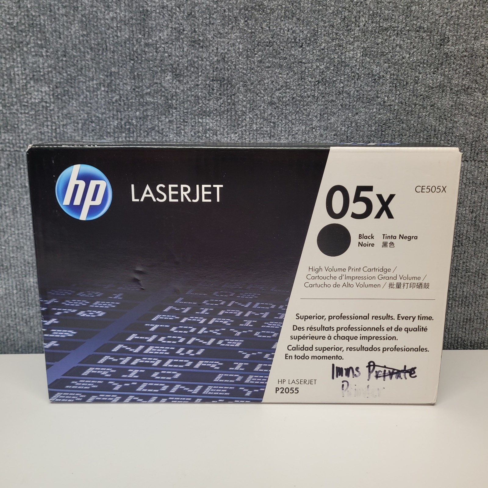 Genuine HP 05X CE505X High Yield Black Toner Sealed NIB