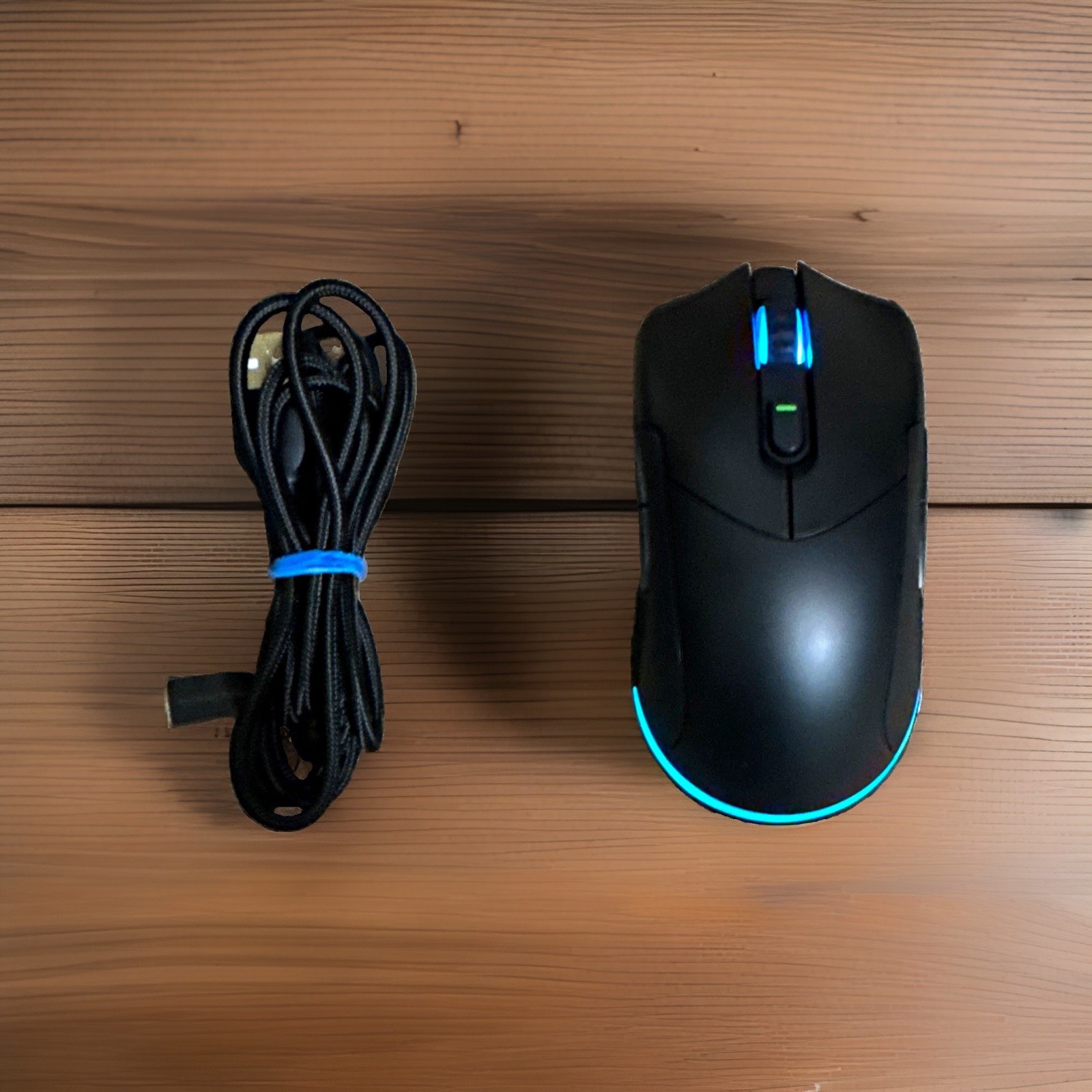 onn. Wireless Optical Gaming Mouse 10000 DPI Adjustable DPI 6-Button Black