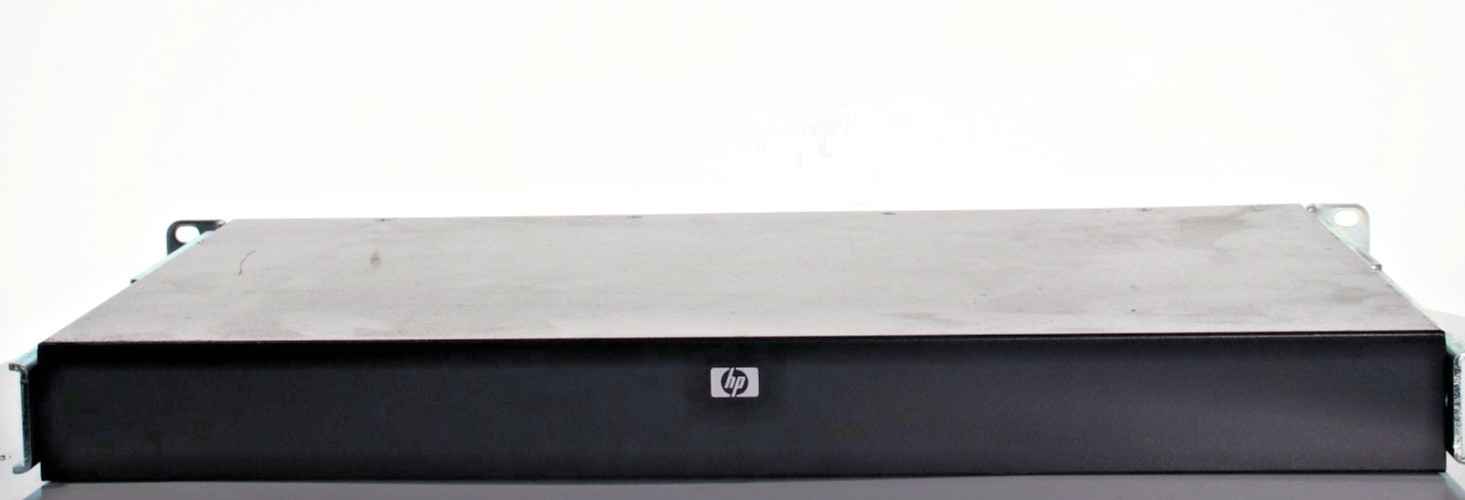 HP 408965-001 IP Console 16-Port KVM Switch Virtual Media Rackmount Module