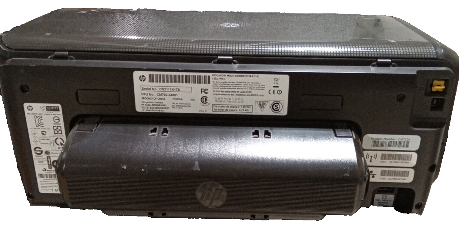 HP OfficeJet Pro 8100 Wireless Photo Printer
