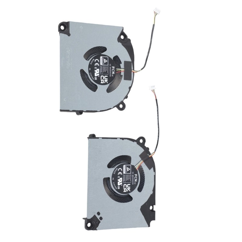 Laptop CPU Cooling Fan Compatibles With Most Models Low Noise Operate Metal Fan