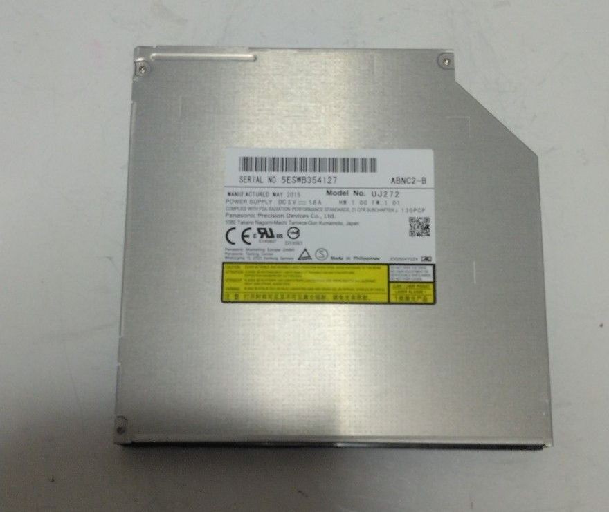 Panasonic UJ272 9.5mm SATA Blu-ray BDXL Writer Slim Laptop Drive Tested Working