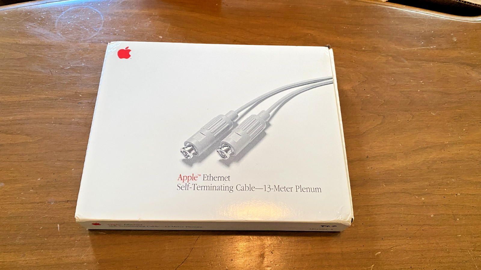 Vintage Apple Ethernet Self-Terminating Cable 13 Meter Plenum