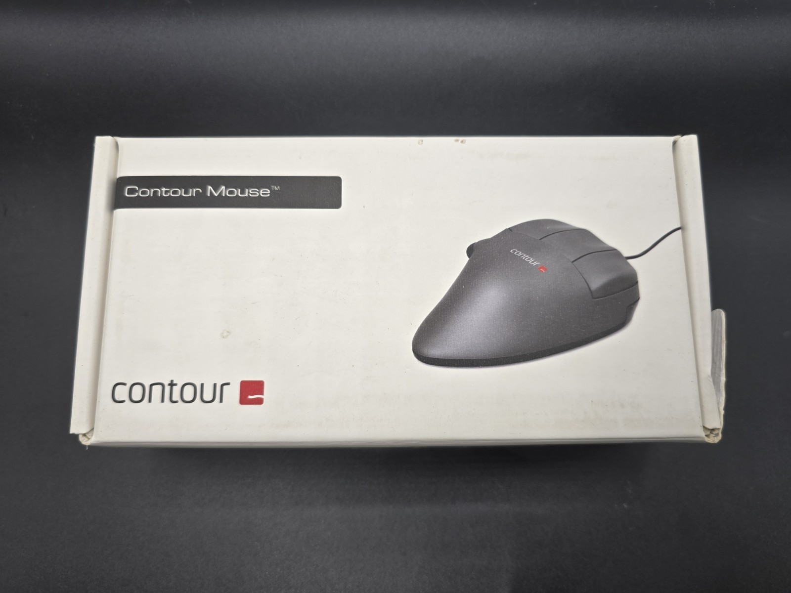 Contour Design WHITE Perfit Mouse USB Ergonomic PMO5-L-L Large Left Hand