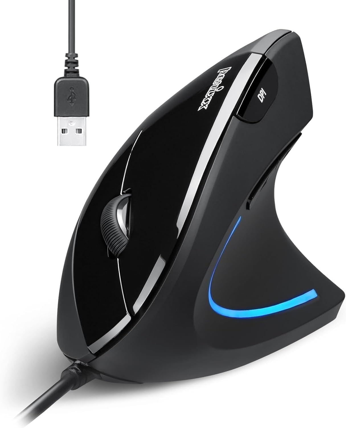 Perixx Perimice-513 Wired Ergonomic Vertical Mouse