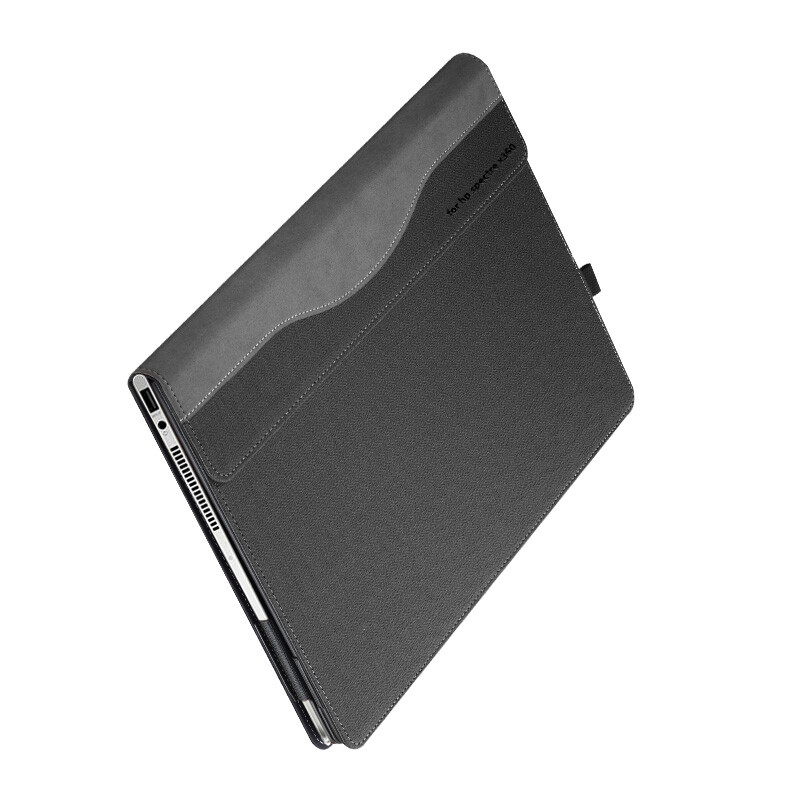 PU Leather Folio Stand Hard Cover for Hp Spectre x360 13.3 2 in 1 Laptop Sleeve