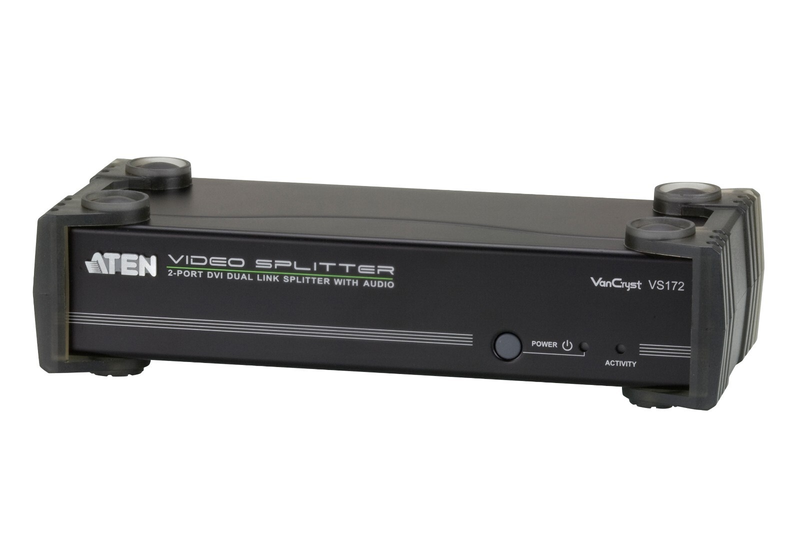 Aten VS172 2-Port DVI Dual Link/Audio Splitter 2560 x 1600 60 Hz 100 Ω 225 MHz