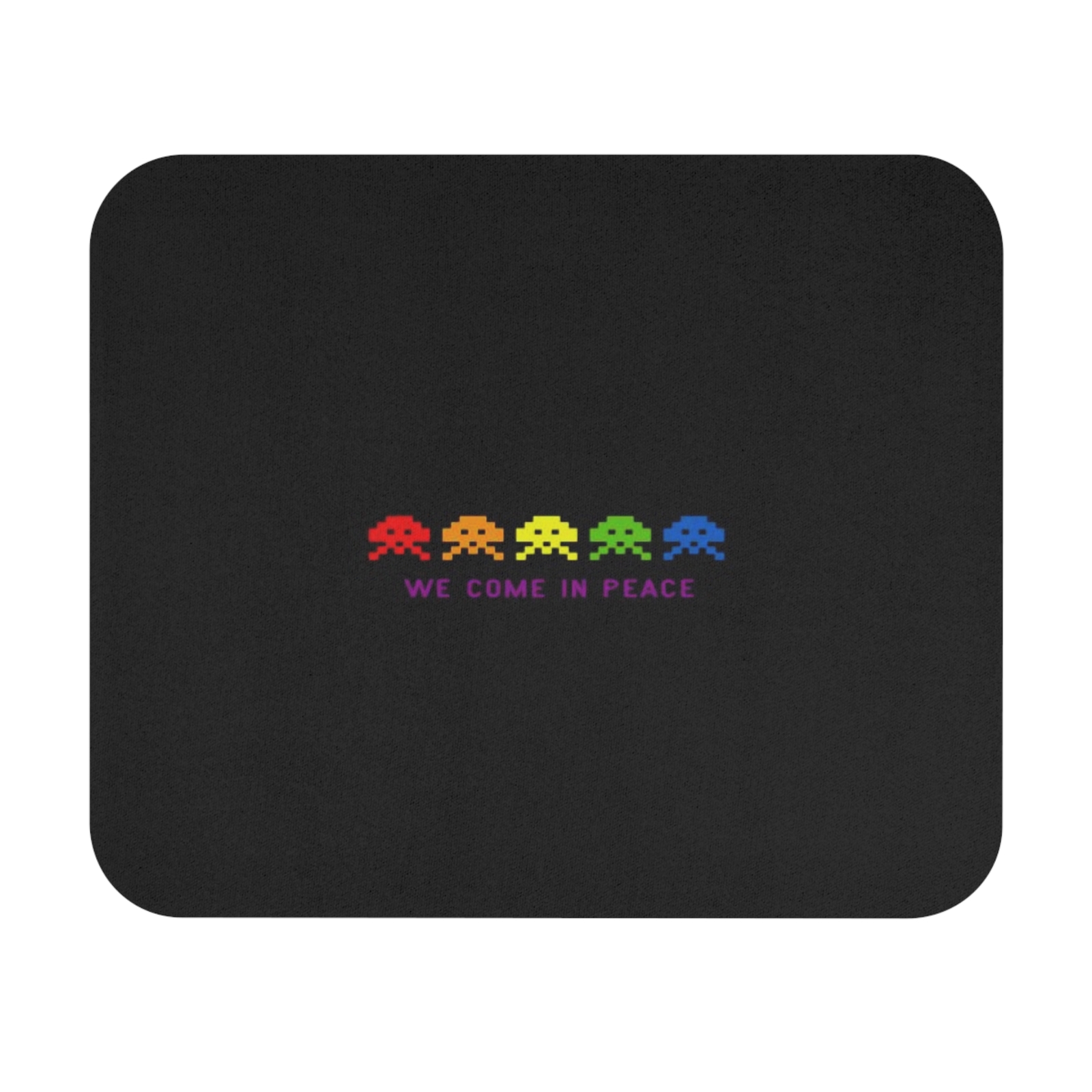 SPACE INVADERS HELLO CLASSIC GAMING ART MOUSE PAD DESK MAT HOME OFFICE WORK GIFT