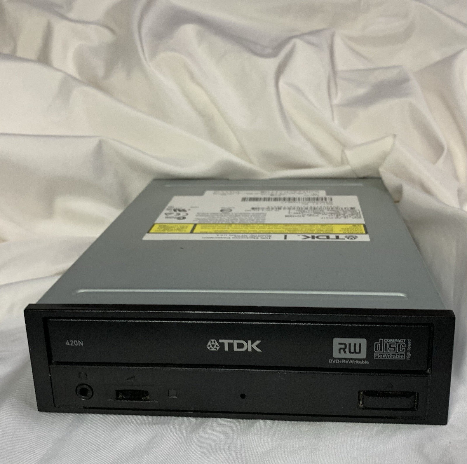 Vintage TDK AID+420N DVD-RW/CD-RW Internal IDE Desktop PC Optical Drive UNTESTED