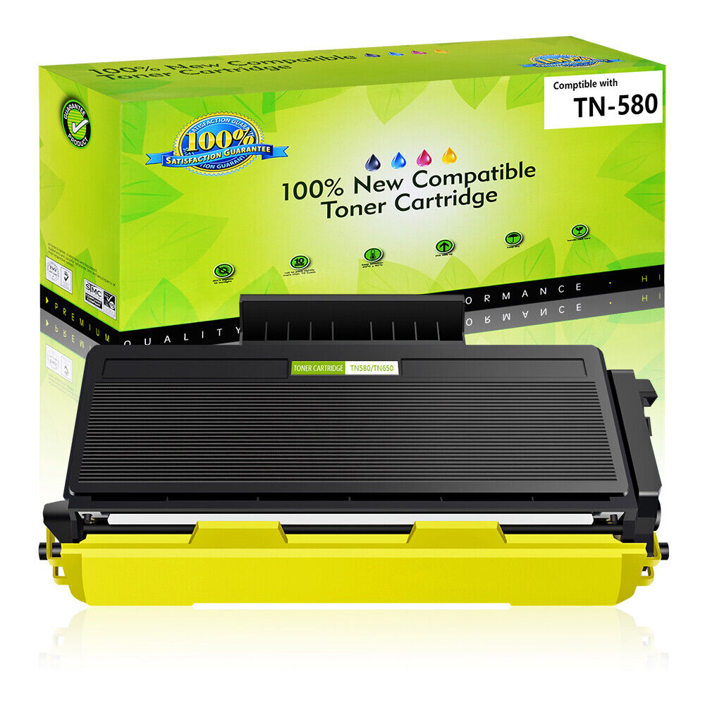 1PK TN580 High Yield Toner Cartridge For Brother MFC-8460N MFC-8660DN Printer