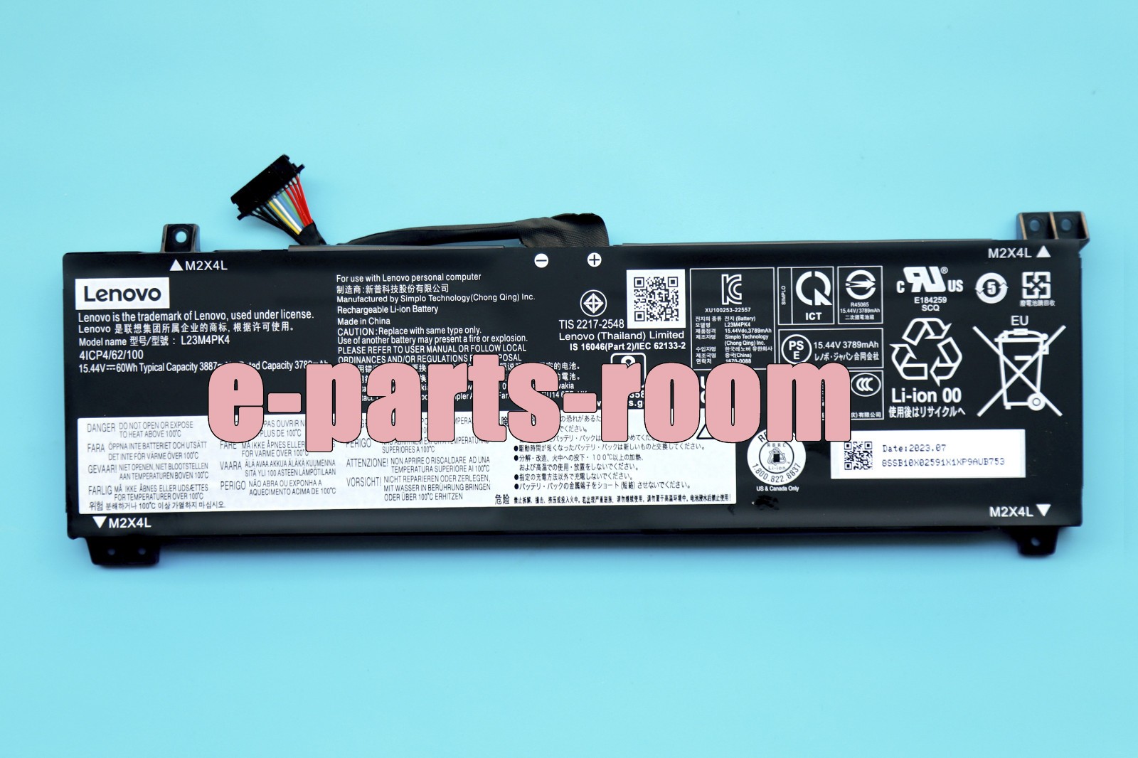 Genuine L23D4PK4 L23M4PK4 Battery for Lenovo LOQ 15IRX9 15AHP9 15IAX9 15i Gen 9