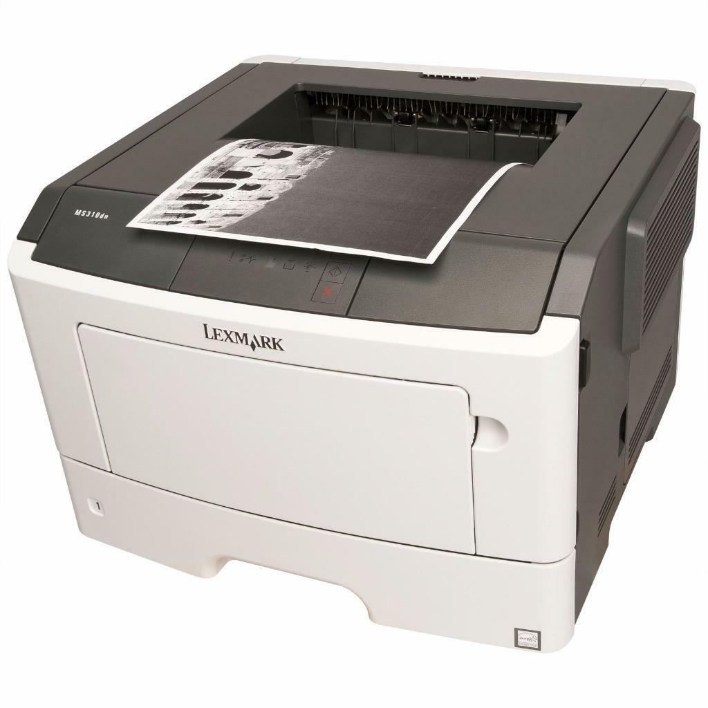 Lexmark MS310d Workgroup Laser Printer w TONER/DRUM