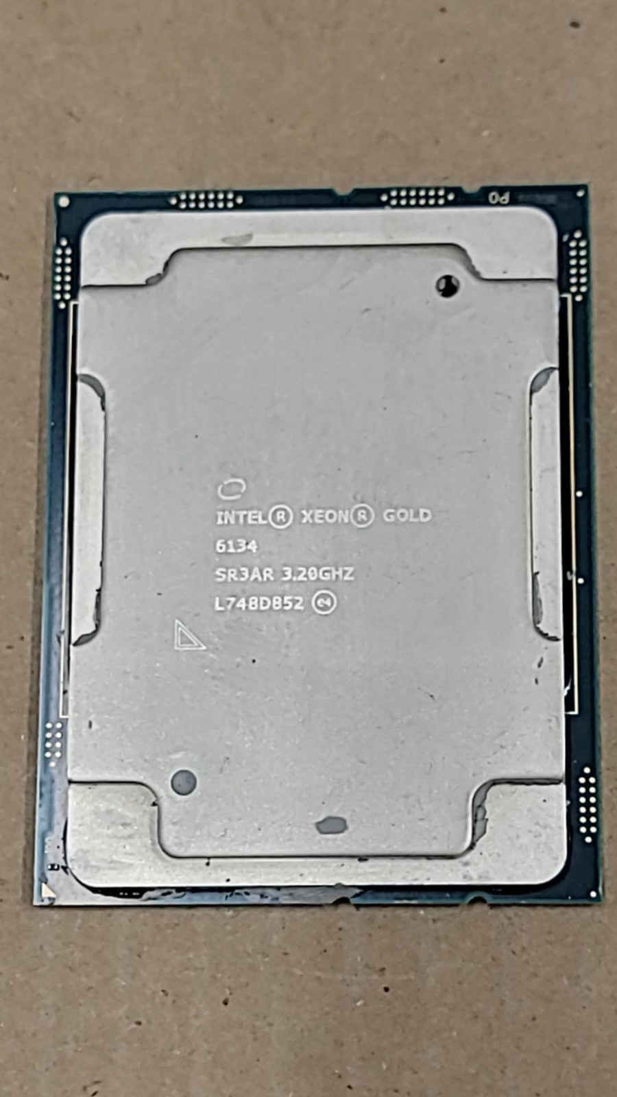 Intel SR3AR Xeon Gold 6134 Processor 24.75M Cache, 3.20 GHz