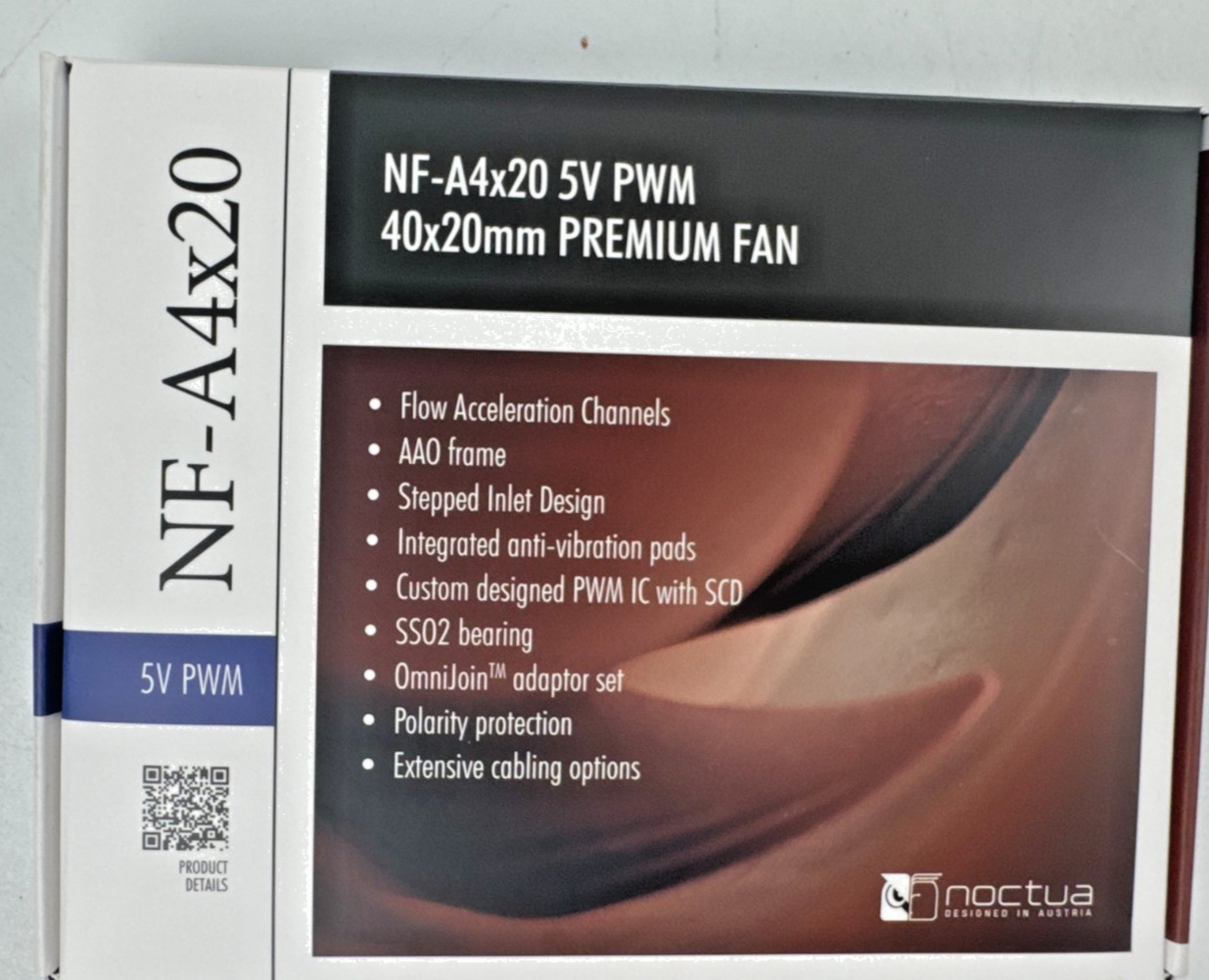 Noctua NF-A4x20 5V PWM 40mm x 20mm 4-Pin Cooling Fan Open Box