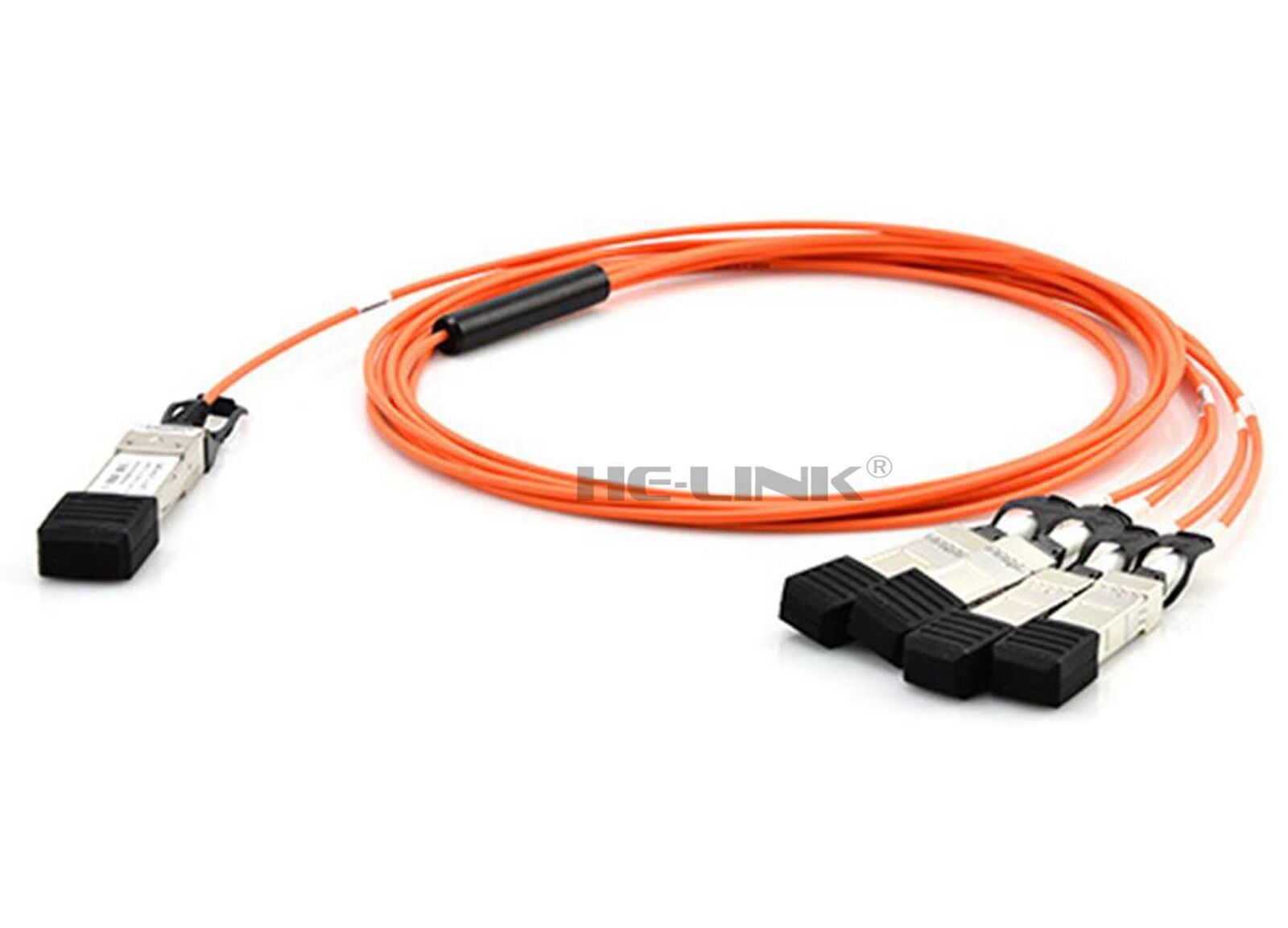 3m JNP-QSFP-AOCBO-3M Juniper Networks Compatible 40G to 4x10G SFP+ AOC Cable