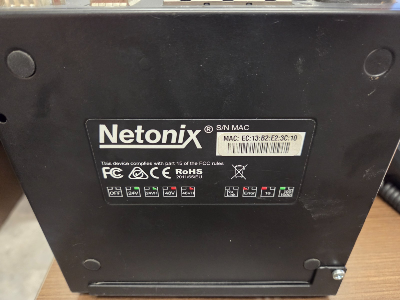 Netonix - WS-8-150-DC - Netonix 8-Port Managed PoE Switch DC 150W [WS-8-150-DC]