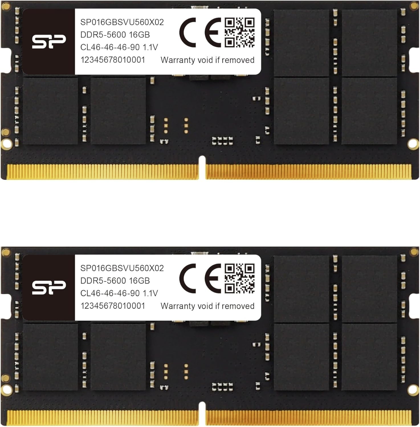 Silicon Power 32GB DDR5 Kit (2 x 16GB) 5600MHz PC5-44800