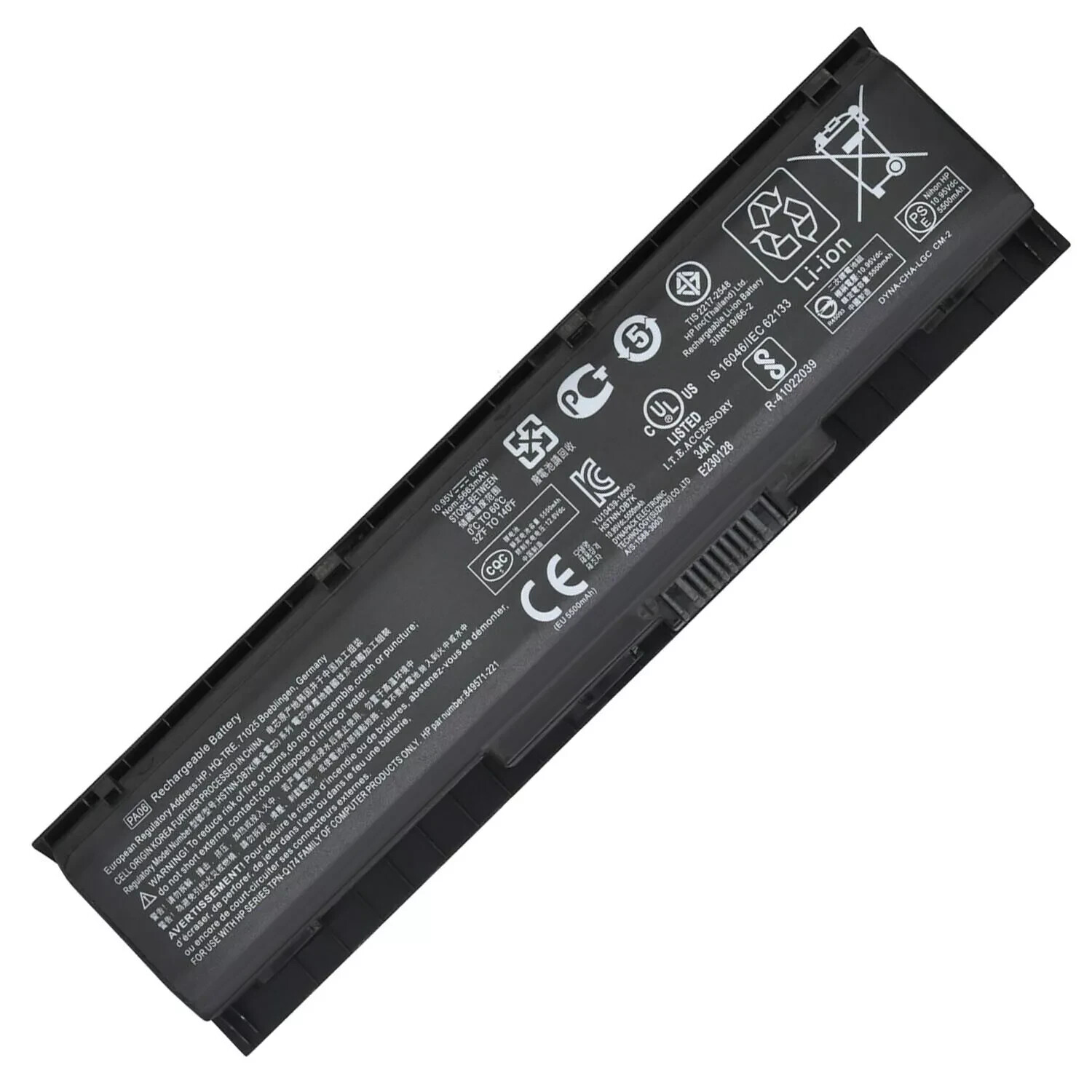 Genuine PA06 Battery for HP Omen 17 17-w 17-w000 17-ab000 17-ab200 17t-ab00 62Wh
