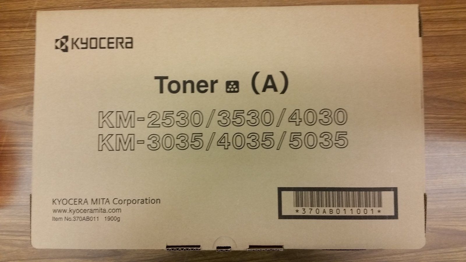 Genuine Kyocera Mita KM-2530 KM3035 KM3530 KM4030 KM4035 KM5035 Toner 370AB011