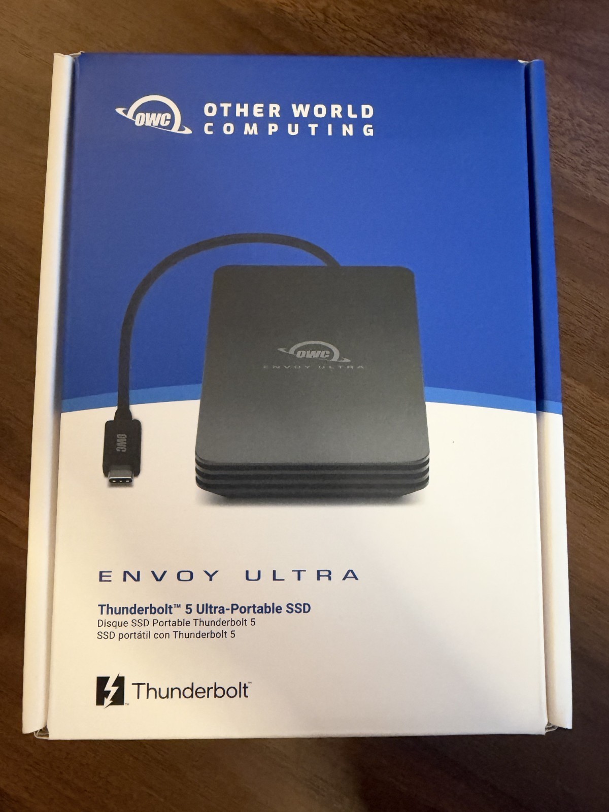 OWC Envoy Ultra 4TB Thunderbolt 5 Portable SSD