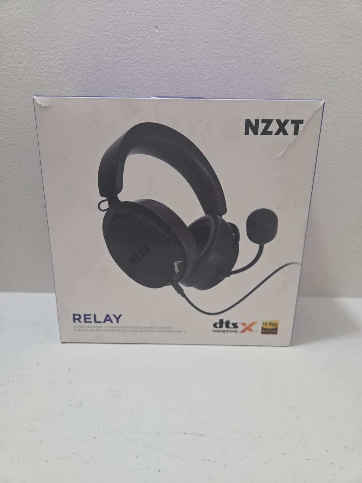 NZXT Relay Wired PC Gaming Headset AP-WCB40-B2 Black - C3