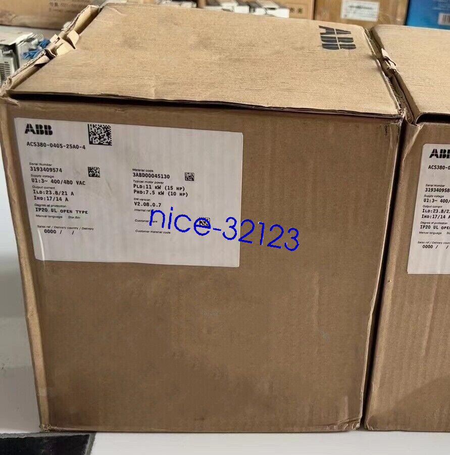 1pc ABB ACS380-040S-25A0-4 frequency converter 11 KW via DHL&FedEx Brand New