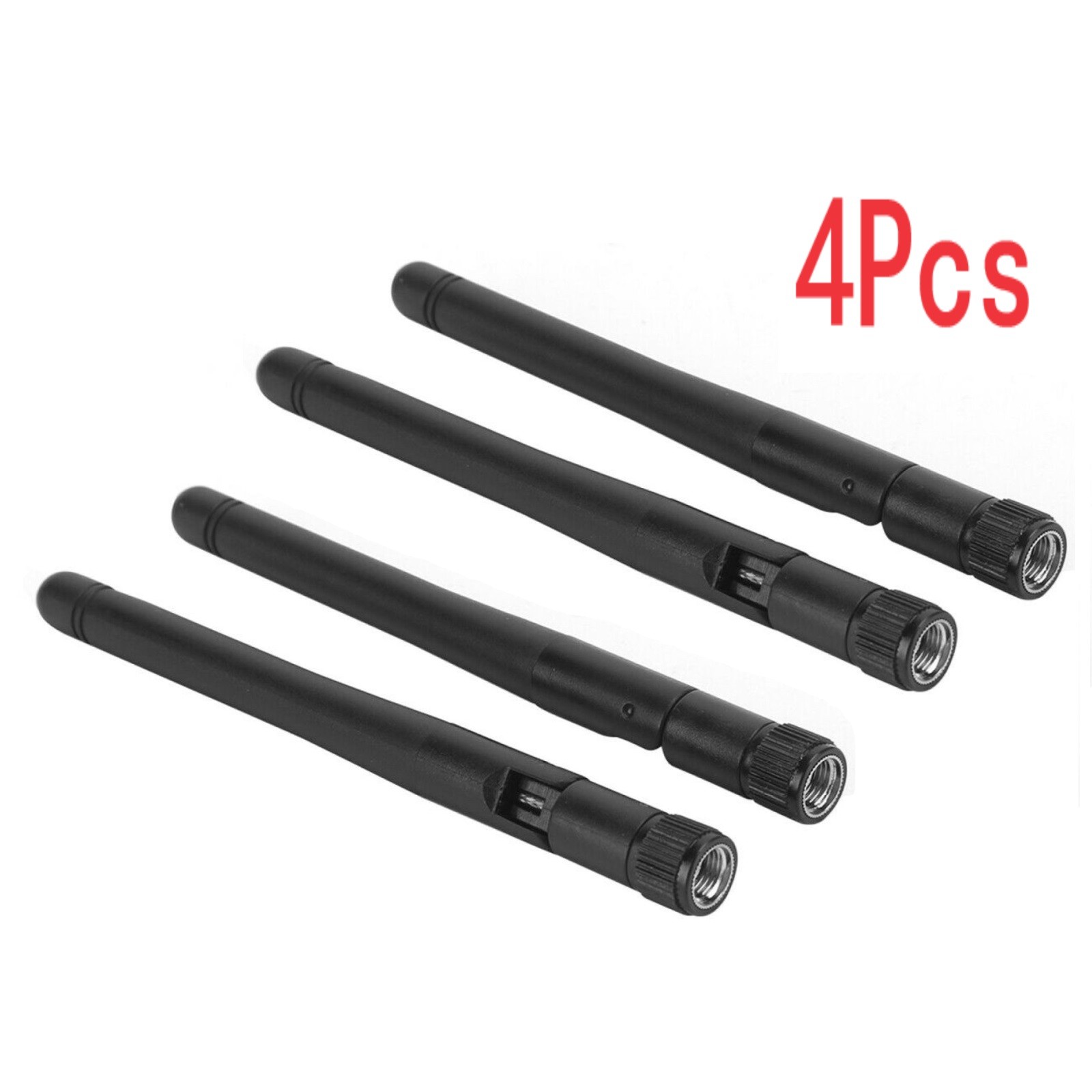 4Pcs 11cm 5DBI PR-SMA female 11CM Wifi Antenna Dual‑Band Antenna 2.4G 5G