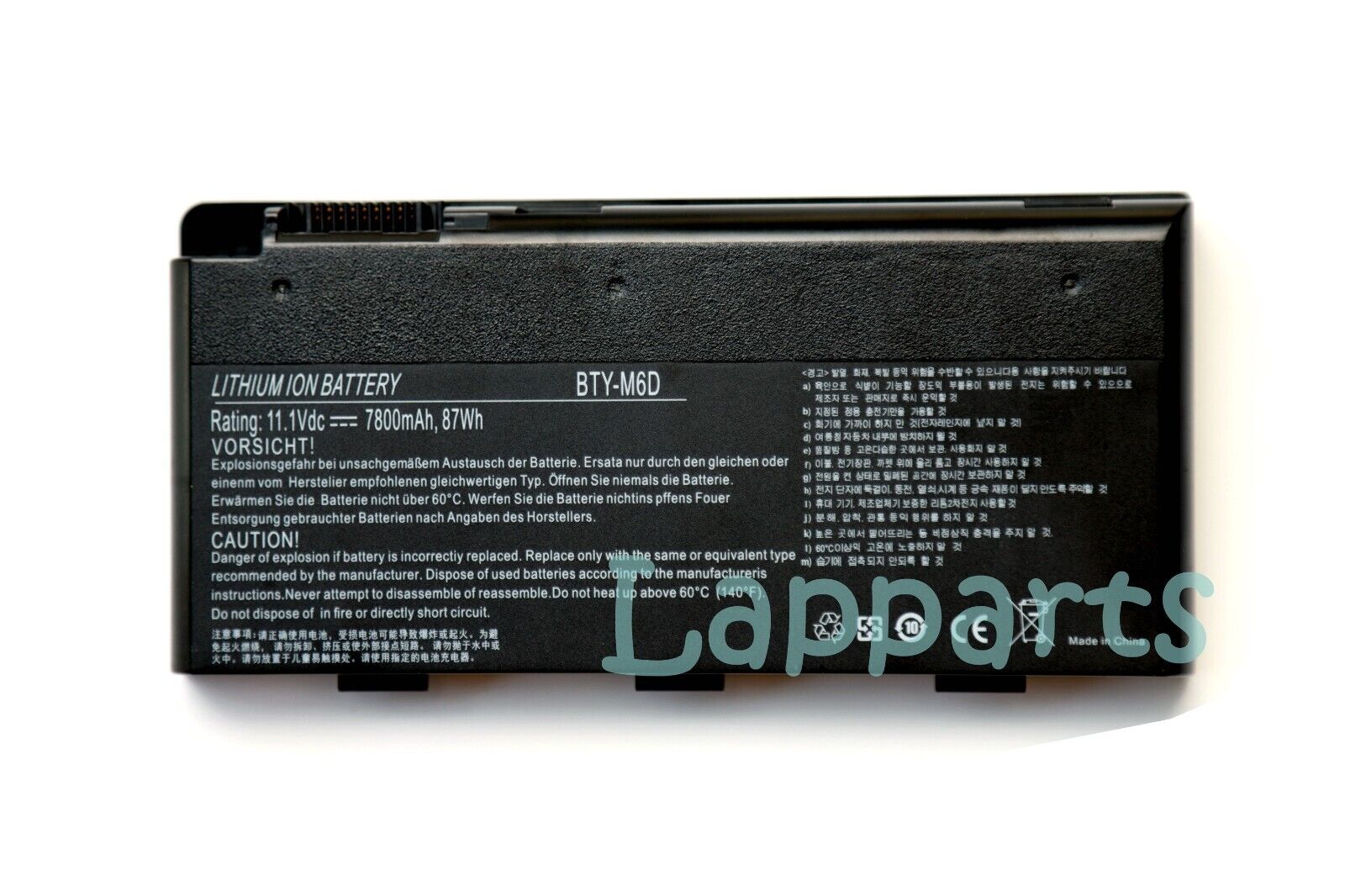 BTY-M6D Genuine Battery for MSI GT60 GX60 GT70 GT660 GX660 GT680 GX680 GT780 