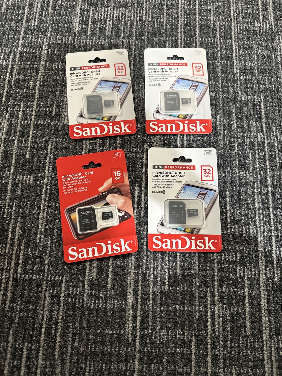 Multiple Sandisk GB Storage New Never Opened