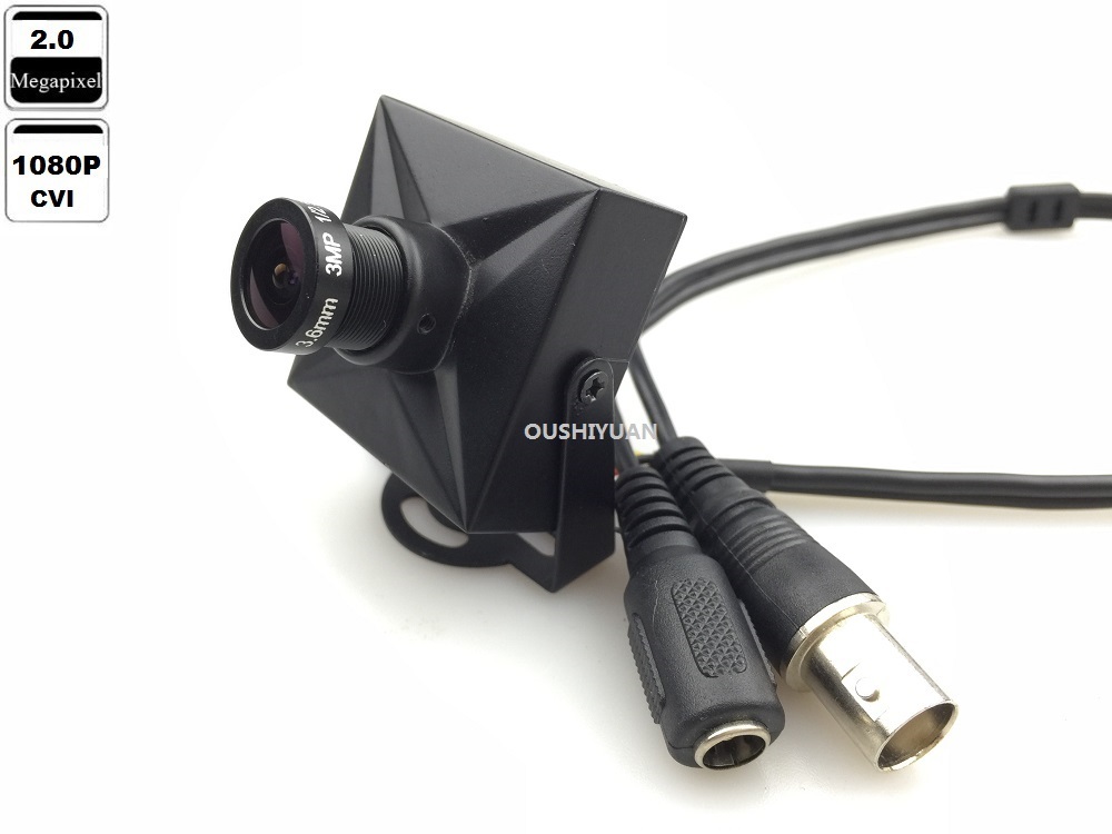 CCTV HD 1080P 2.0MP 3.6mm lens Mini-box  CCTV Security  CVI  Camera