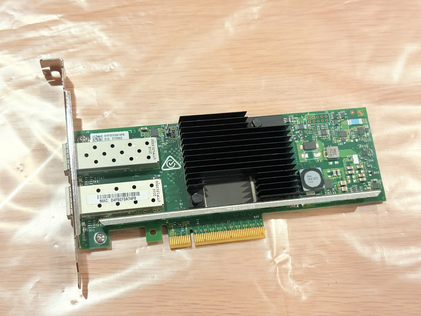 HPE 562SFP+ Dual Port 10GbE Full Height Network Card 790316-001 784304-001