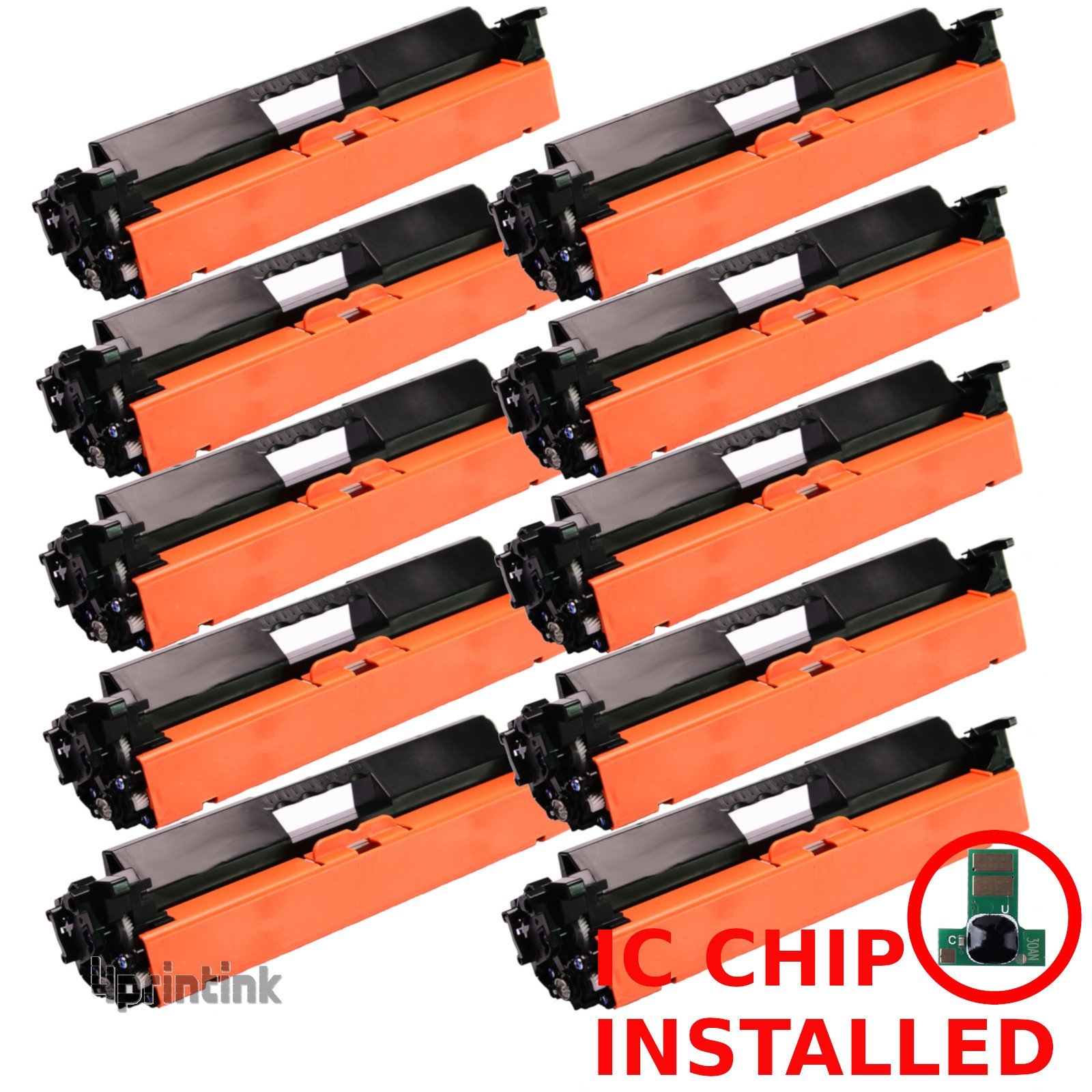10 PK CF230A Toner Cartridge For HP 30A Laserjet M227fdn M203dn M203dw M227fdw