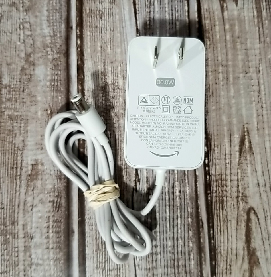 Amazon Echo Show 15 Display wall charger power adapter 30w PA24NA Ships Fast