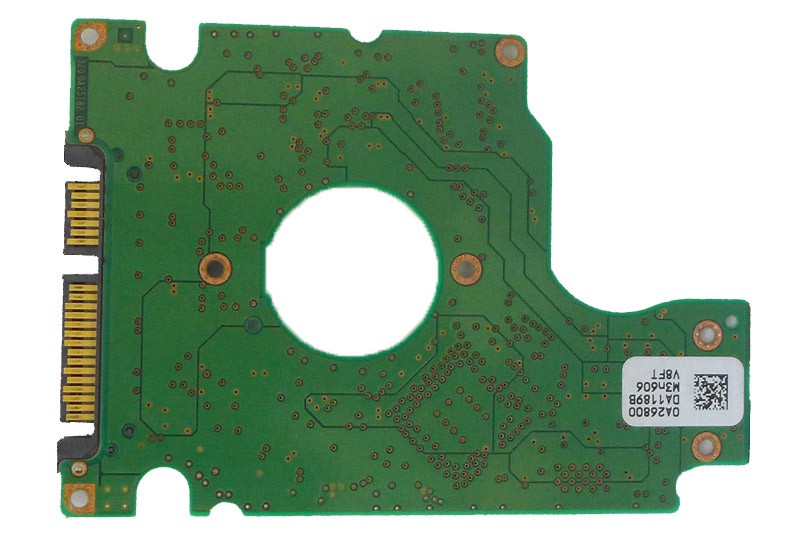 PCB HTS541010G9SA00 Hitachi P/N: 0A27310 MLC: DA1265 0A26800 DA1189B 60GB