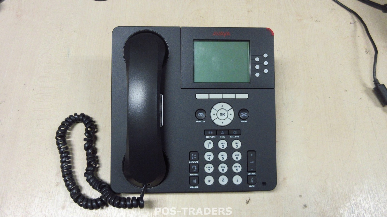 Avaya 9630G Black Digital One-X Office IP Desk Phones VoIP INCL HANDSET & STAND