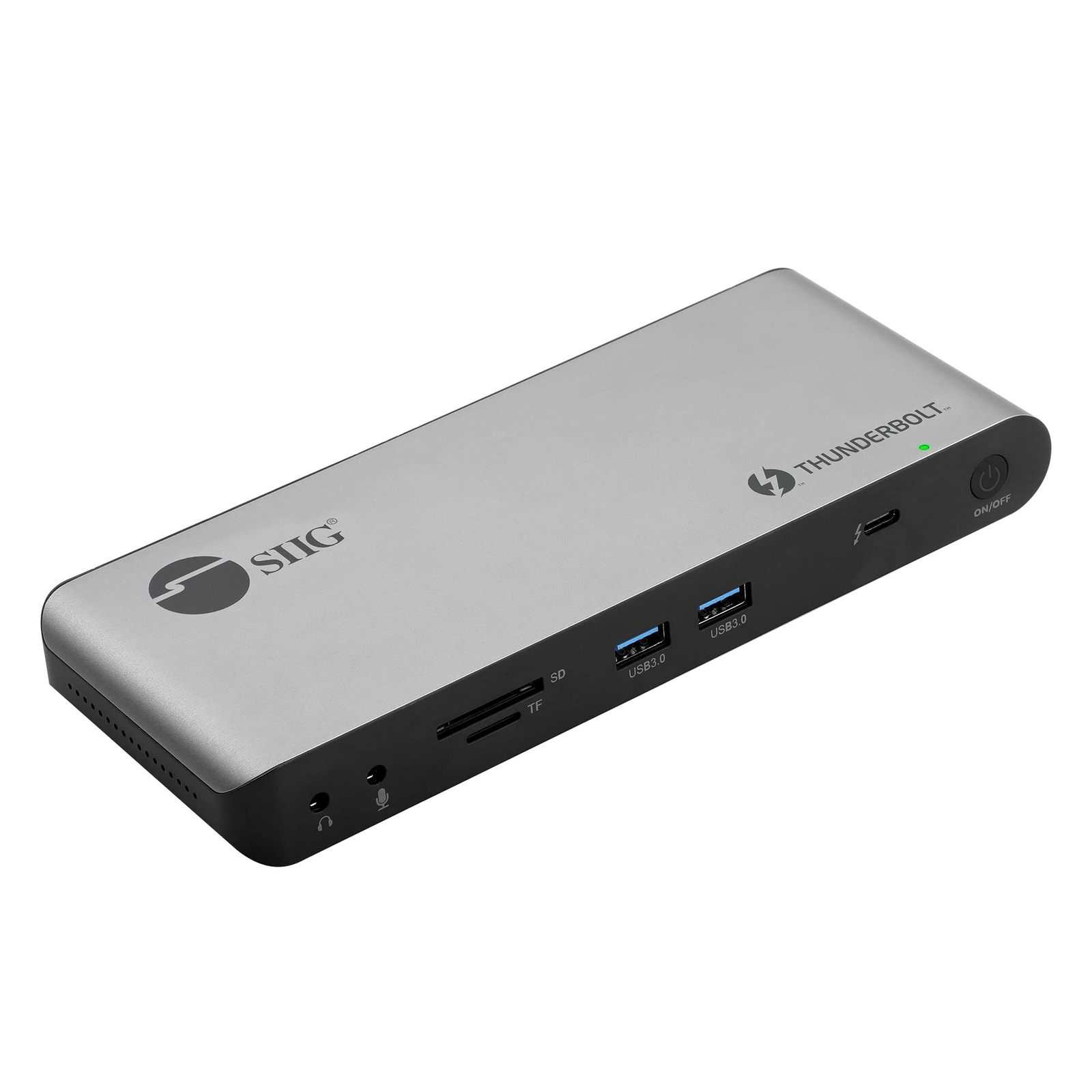 SIIG Thunderbolt 4 Docking Station - Quad 4K / Single 8K, 60W PD, 3X TB4 40Gb...