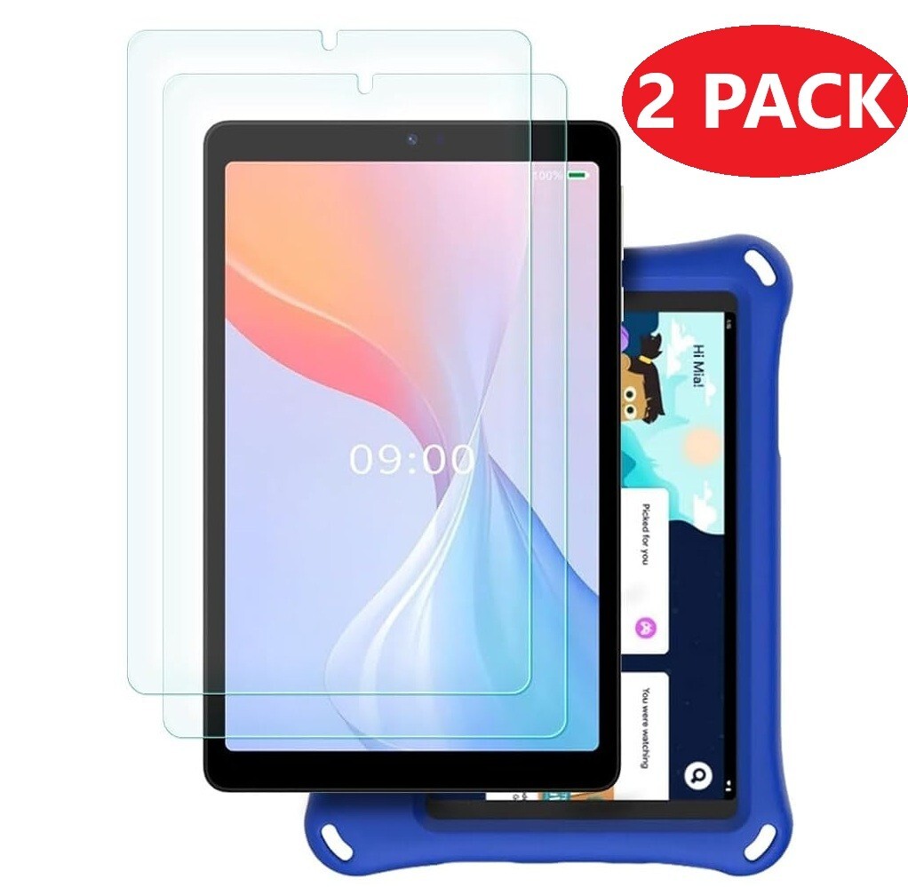 (2 Pack) ONN 7 Screen Protector Tempered Glass for ONN 7" Kids Tablet 2024 Model