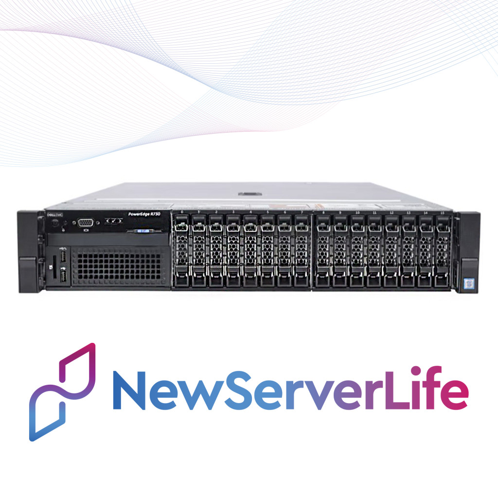 DELL R730 16SFF 2x E5-2690v4 2.6GHz =28 Cores 64GB H730 2x 1.2TB SAS 4xRJ45