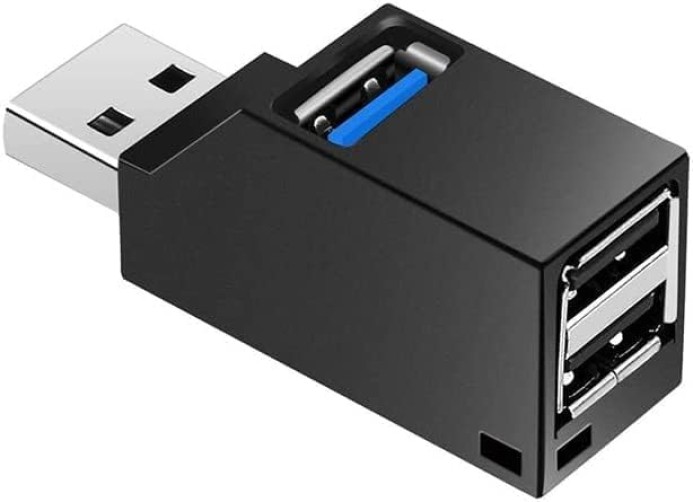 USB Hub,High Speed Mini USB 3.0 USB 2.0 HUB 3 Port Splitter (2 USB 2.0 zUSB 3.0)