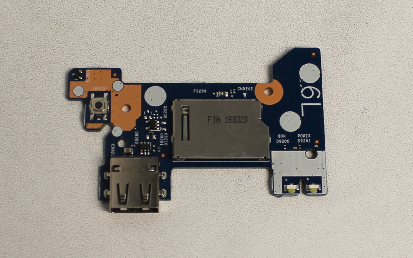 L23196-001 Hp Pc Board Card Reader W/Usb Board For 14-Ck Series "GRADE A"
