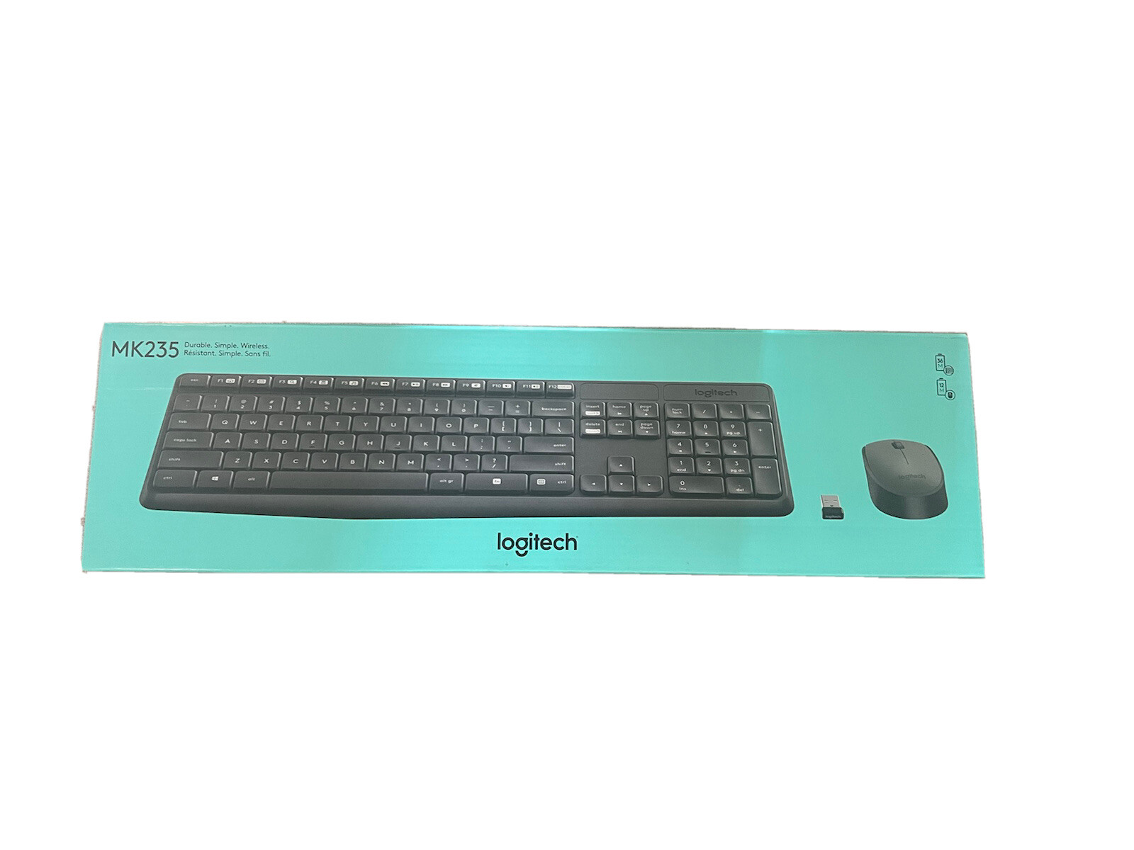 BRAND NEW Logitech MK235 Durable Wireless Combo K235 Keyboard & M170 Mouse