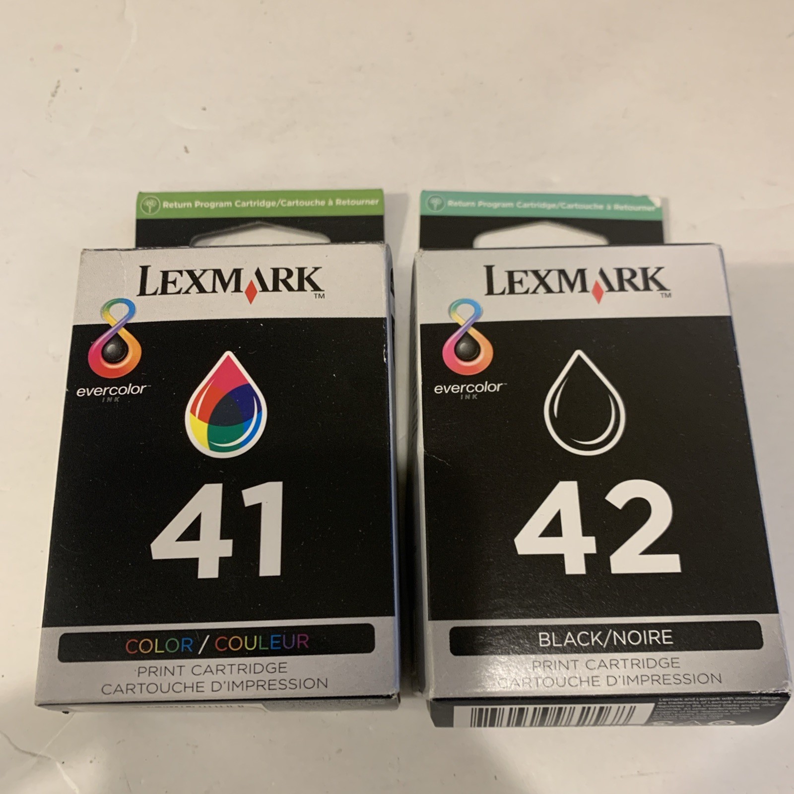 Lexmark No.41/42 Combo Ink Cartridges,Black,Color-Inkjet - 212 Page - 3 Pack Zp