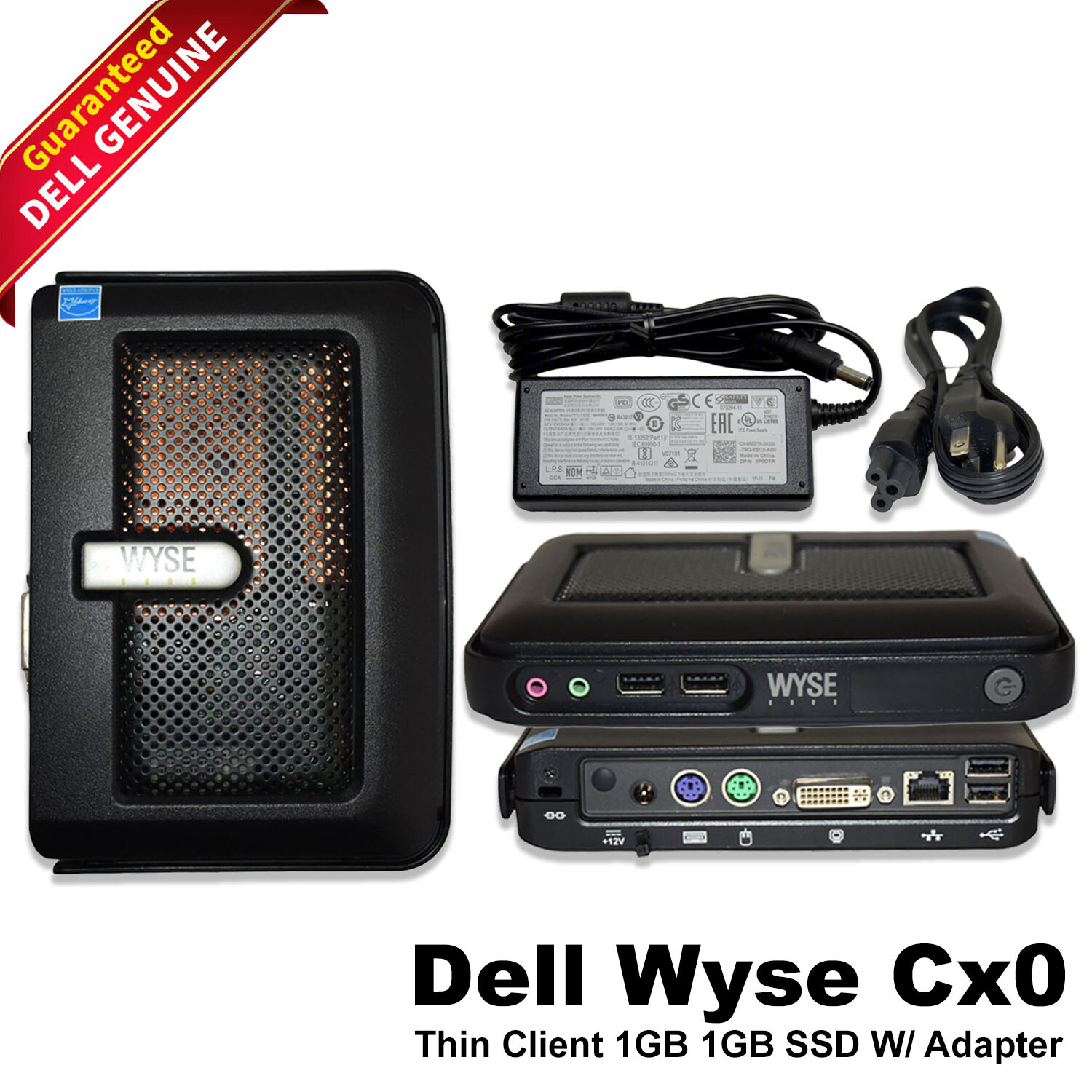 Dell Wyse Thin Client Cx0 VIA Eden 1GHz 1 GB RAM 1 GB SSD WES RJ45 KDTDD