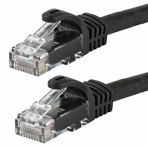 Monoprice Patch Cord,Cat 6,Flexboot,Black,100 ft. 9828 Monoprice 9828
