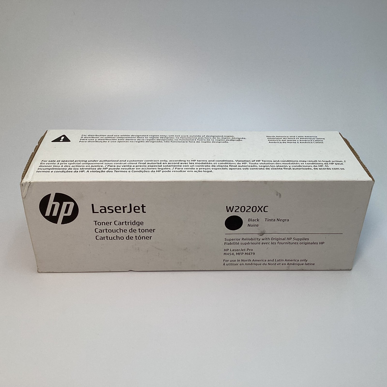 Genuine HP W2020XC 414X Black LaserJet Toner Cartridge Sealed Exp 05/2021