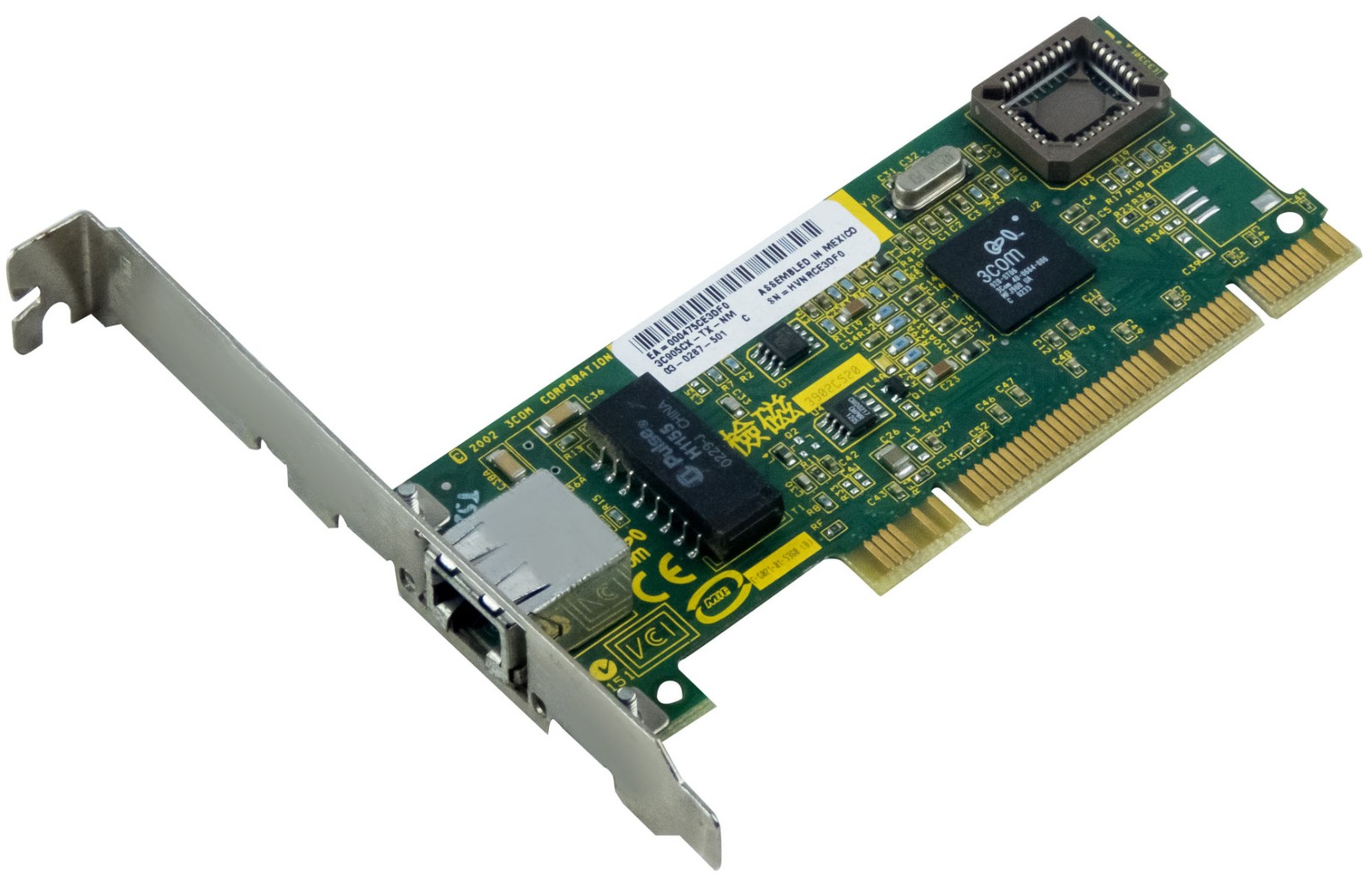 NETWORK CARD 3COM 3C905CX-TX-NM 03-0287-501 10/100Mbps RJ45 PCI